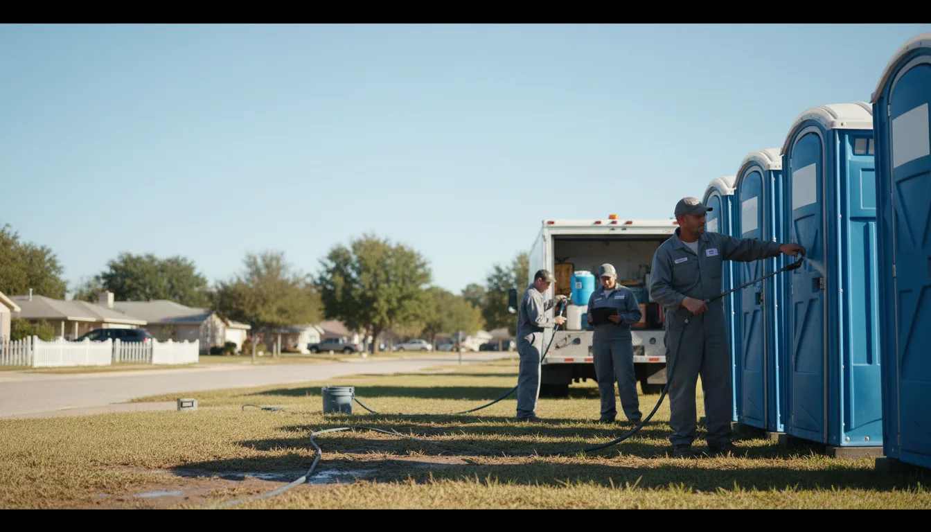 Long-Term Portable Toilet Rental in Calion, AR near me